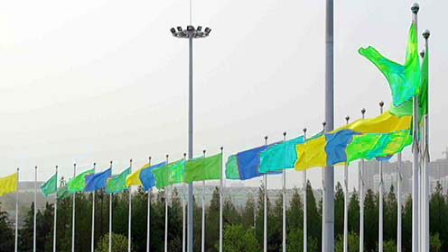 電動旗桿電機電動單循環系統